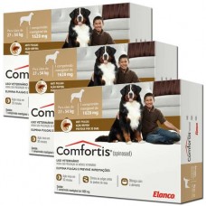 Combo Antipulgas Comfortis 1620mg Cães de 27 a 54kg